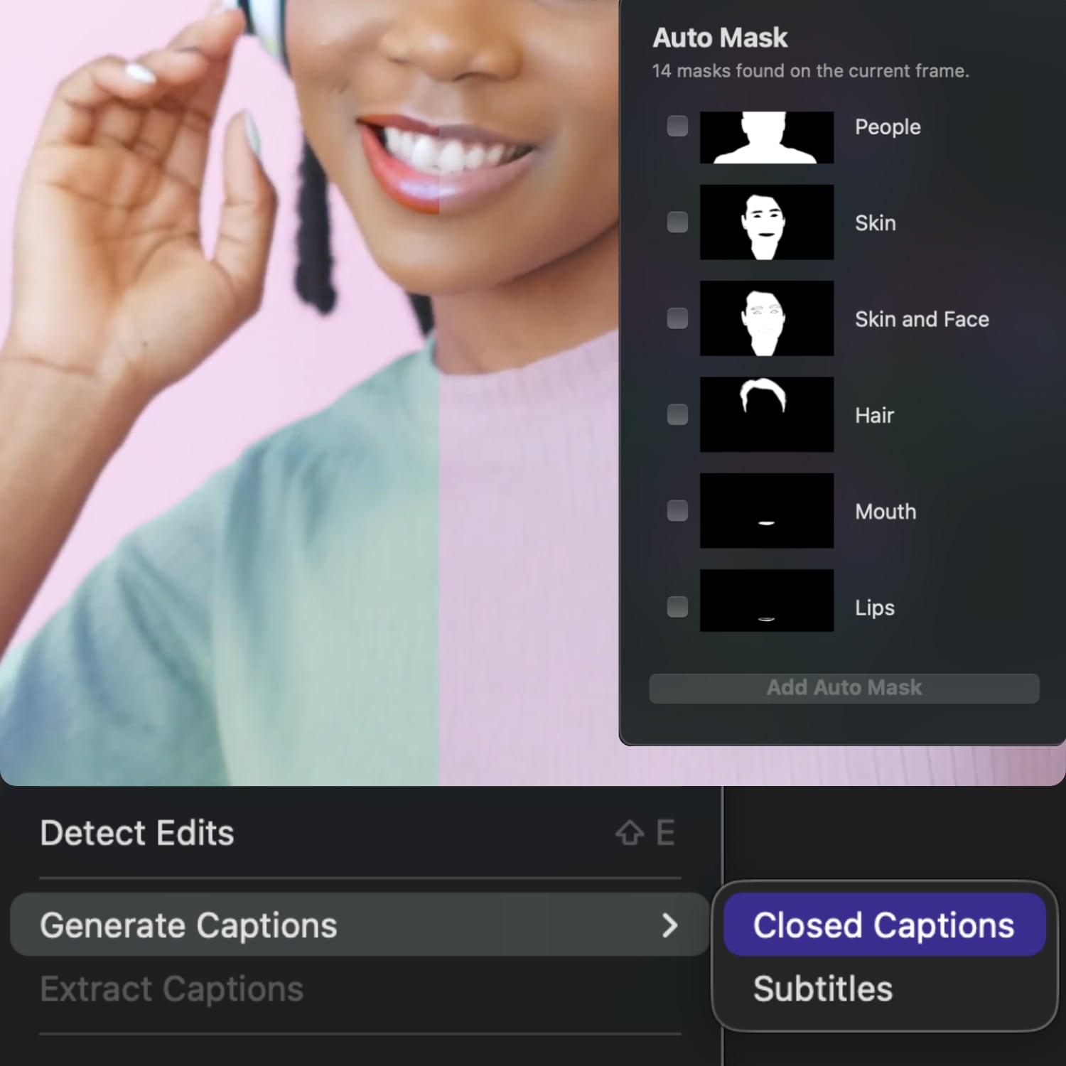 Final Cut Pro 12.3 adds AI Auto Mask and edit detection