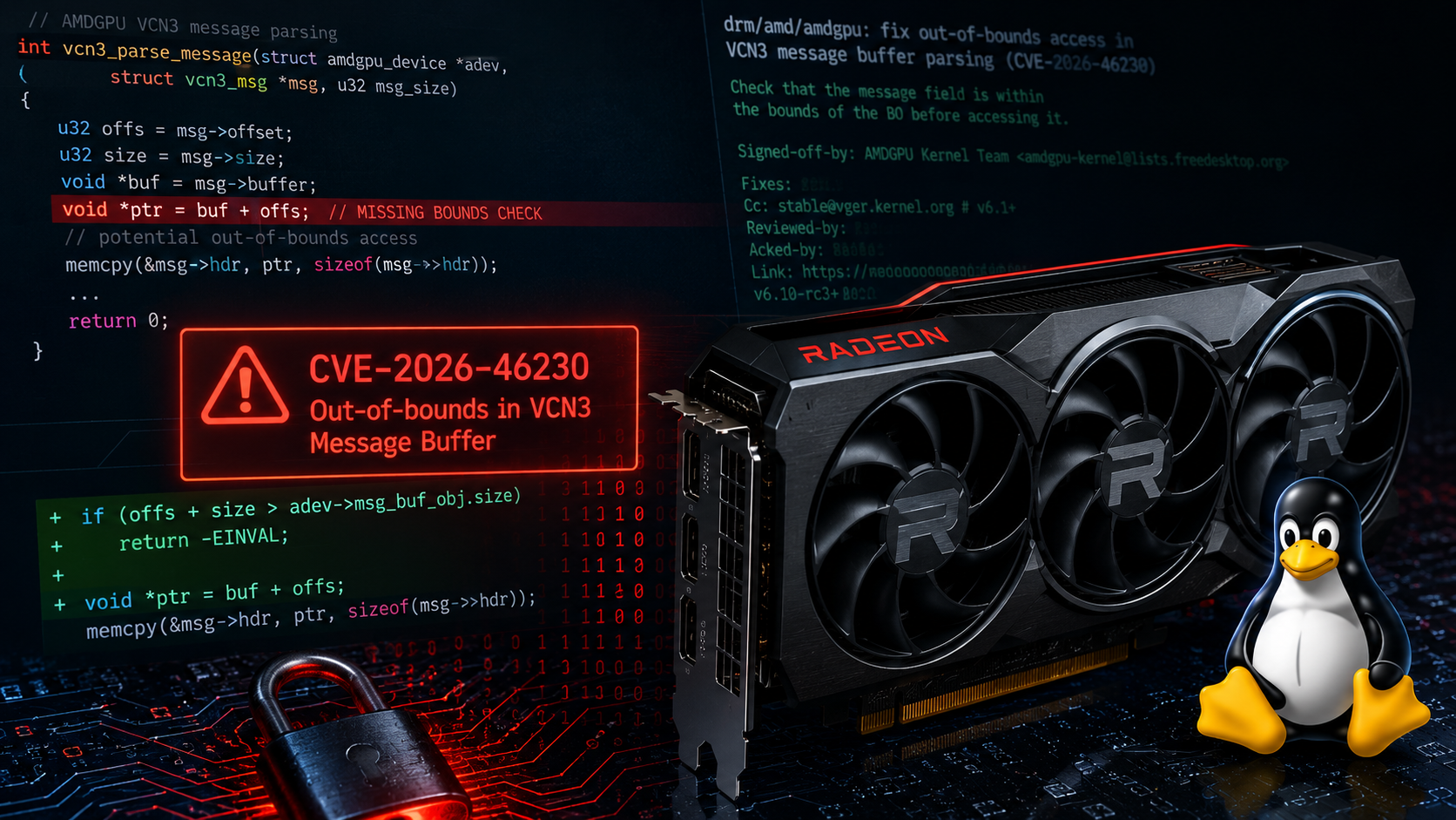 AMD patches critical VCN3 driver vulnerability affecting RDNA2 video engines