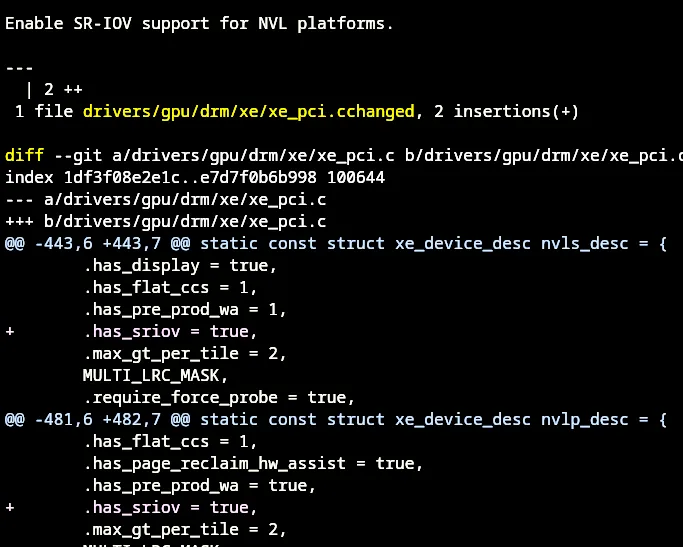 Intel’s Nova Lake Xe3P graphics gain SR-IOV support in Linux 7.2