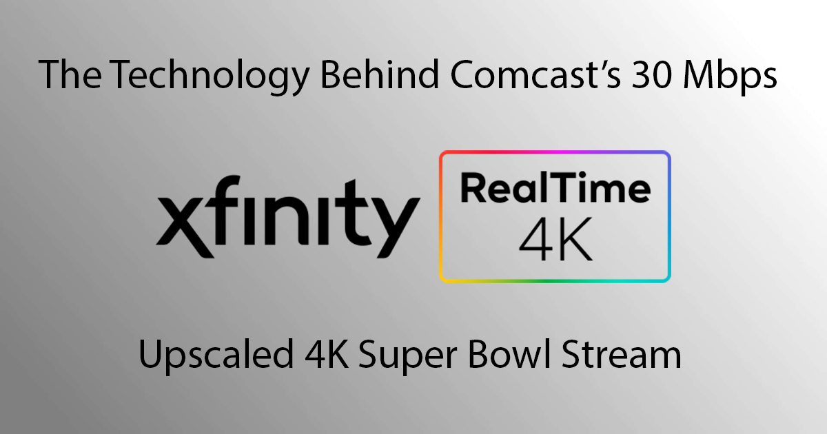 Comcast’s RealTime4K: 30 Mbps, Ultra‑Low‑Latency Sports Feed