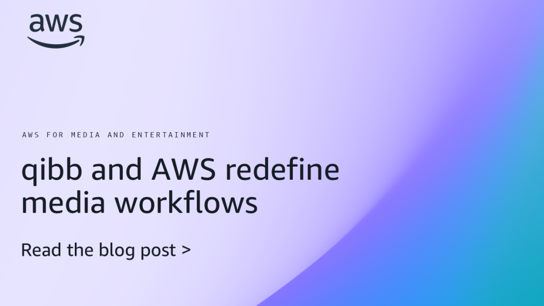 Low-code Orchestration: qibb and AWS Cut Media Turnaround