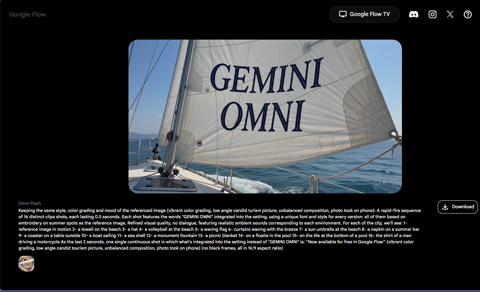 Google rolls Gemini Omni Flash into Flow and Shorts