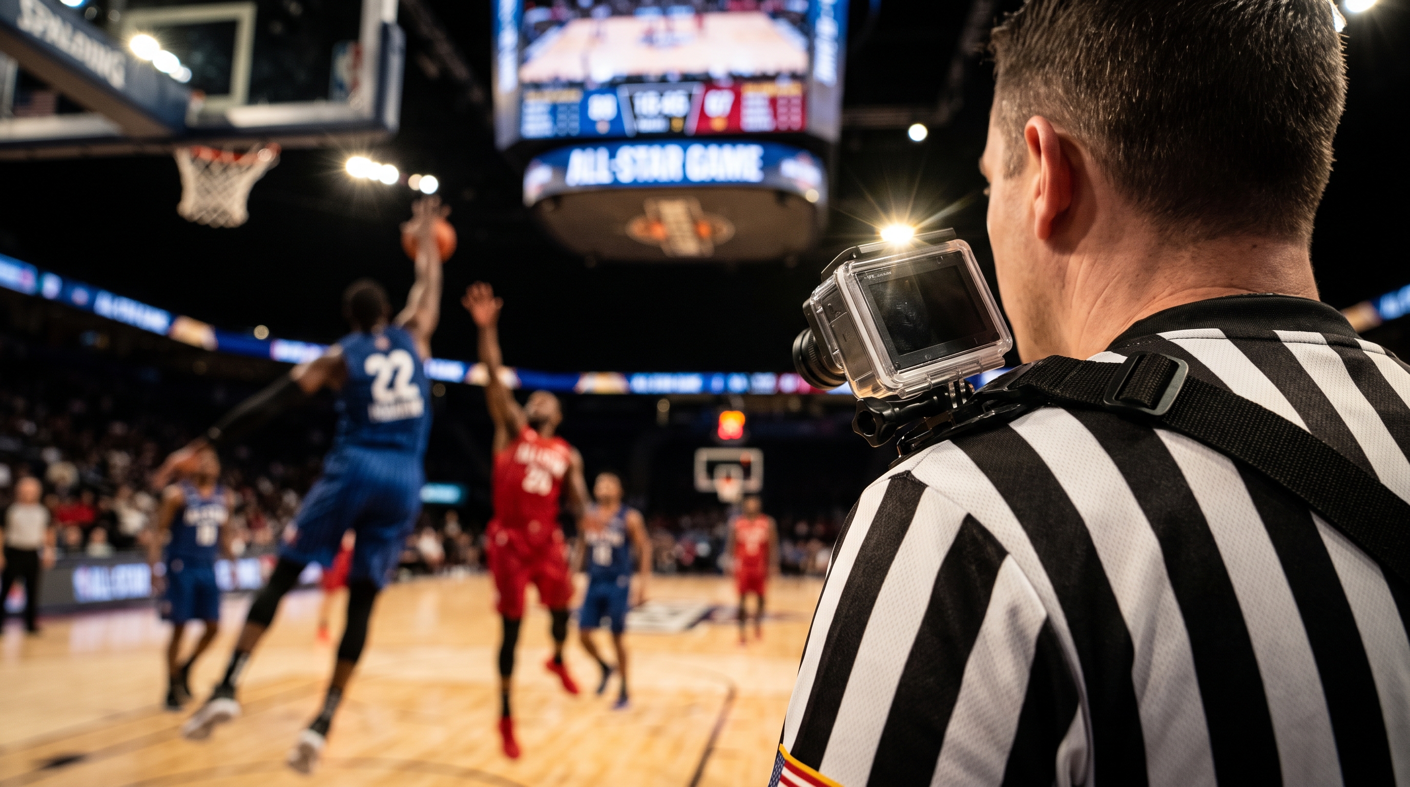 ESPN deploys referee-mounted cameras and REMCO model for WNBA All-Star