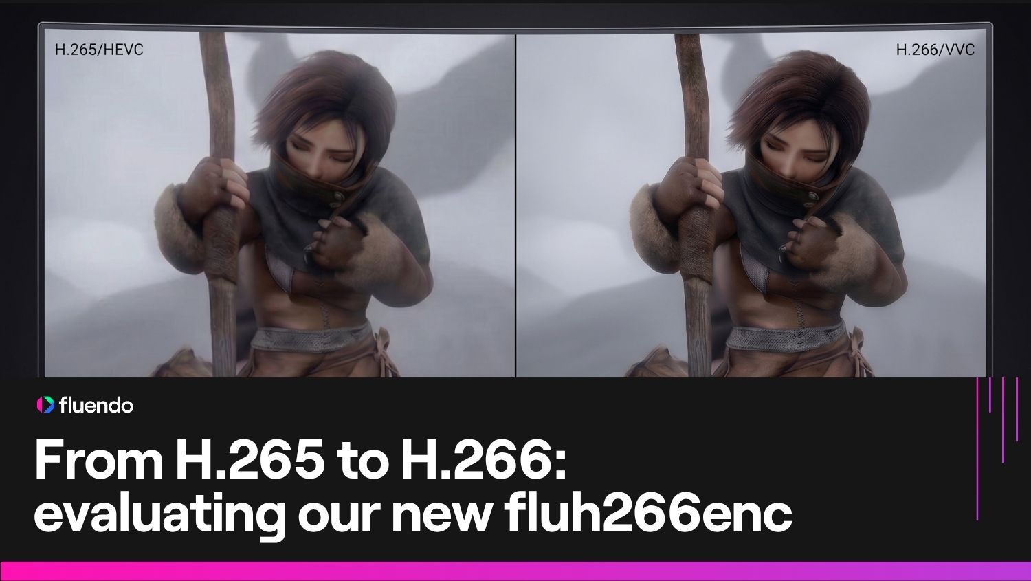 Fluendo's H.266 GStreamer encoder outperforms x265 at equivalent bitrates