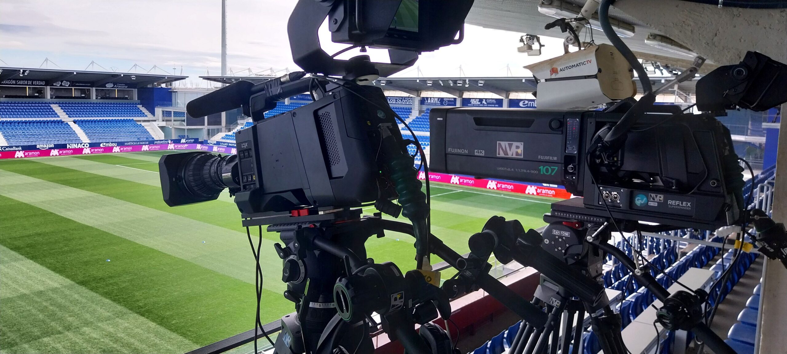 LaLiga builds a UHD “camera factory” with JPEG XS at the lens