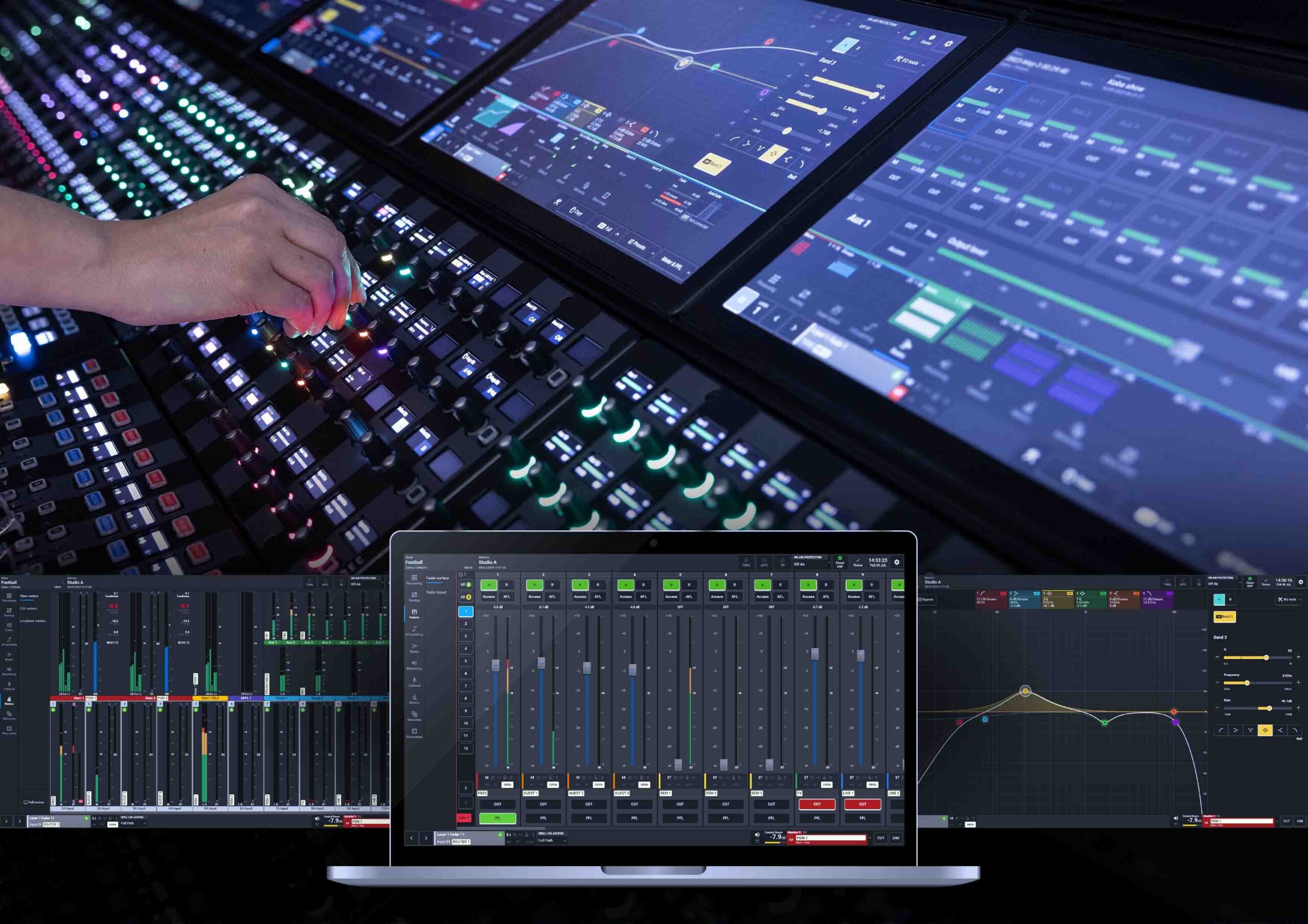 DMC Production and Calrec leverage 100 Mbit/s connections for reverse remote workflows