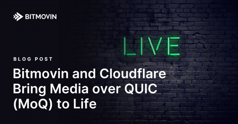Bitmovin and Cloudflare demo MoQ playback at NAB 2026