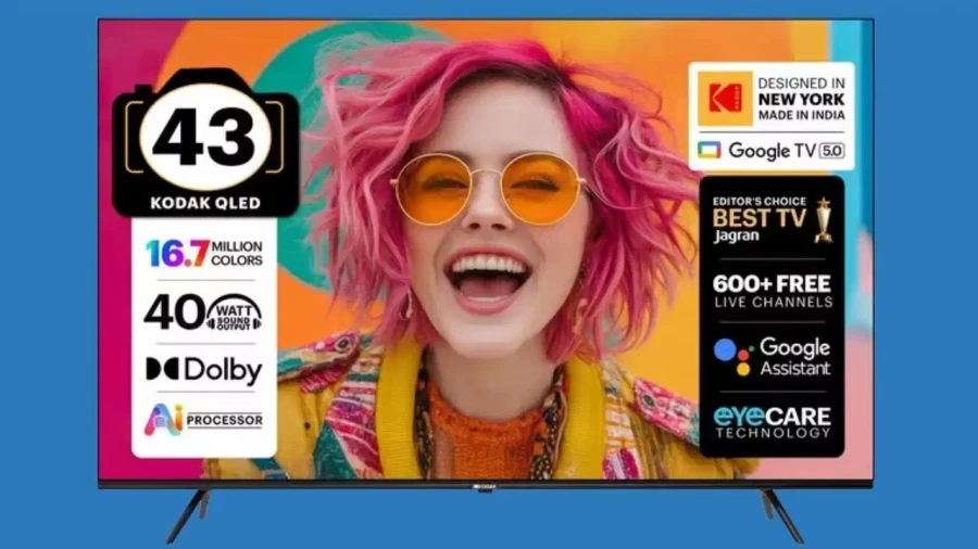 Kodak adds Matrix QLED Google TV line in India