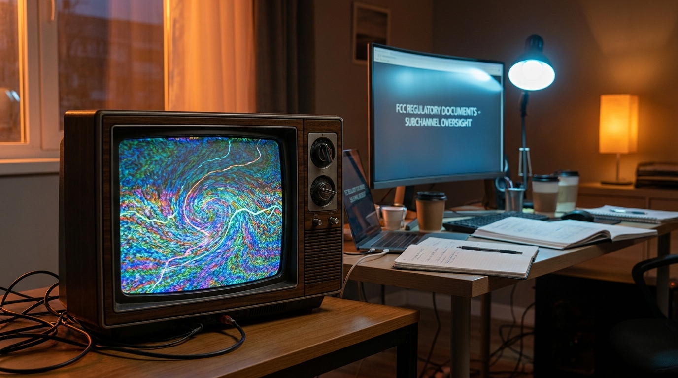FCC investigates broadcasters over major network affiliation shifts to digital subchannels