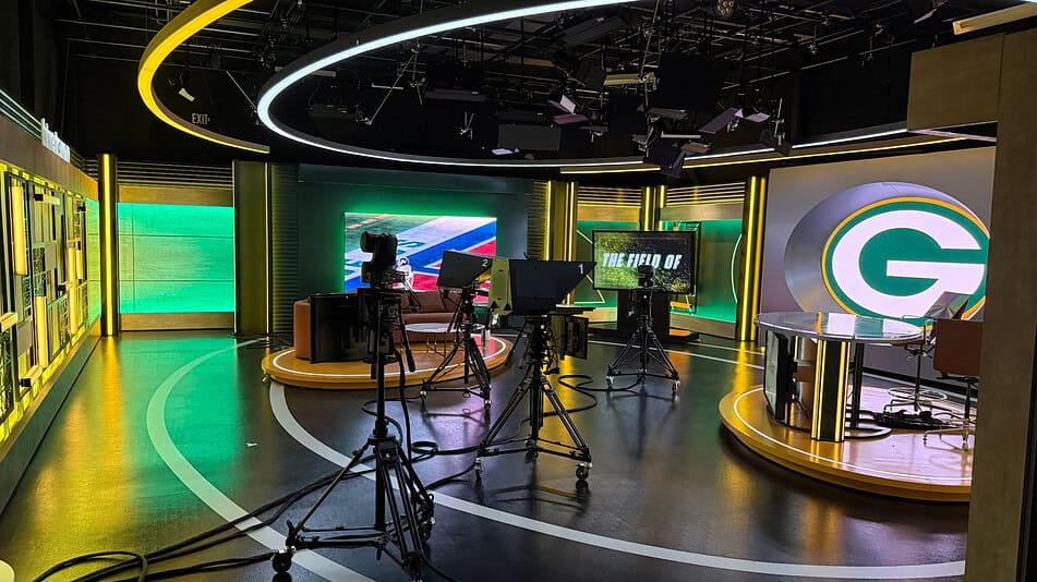 Green Bay Packers scale production with new 2,600-square-foot content studio
