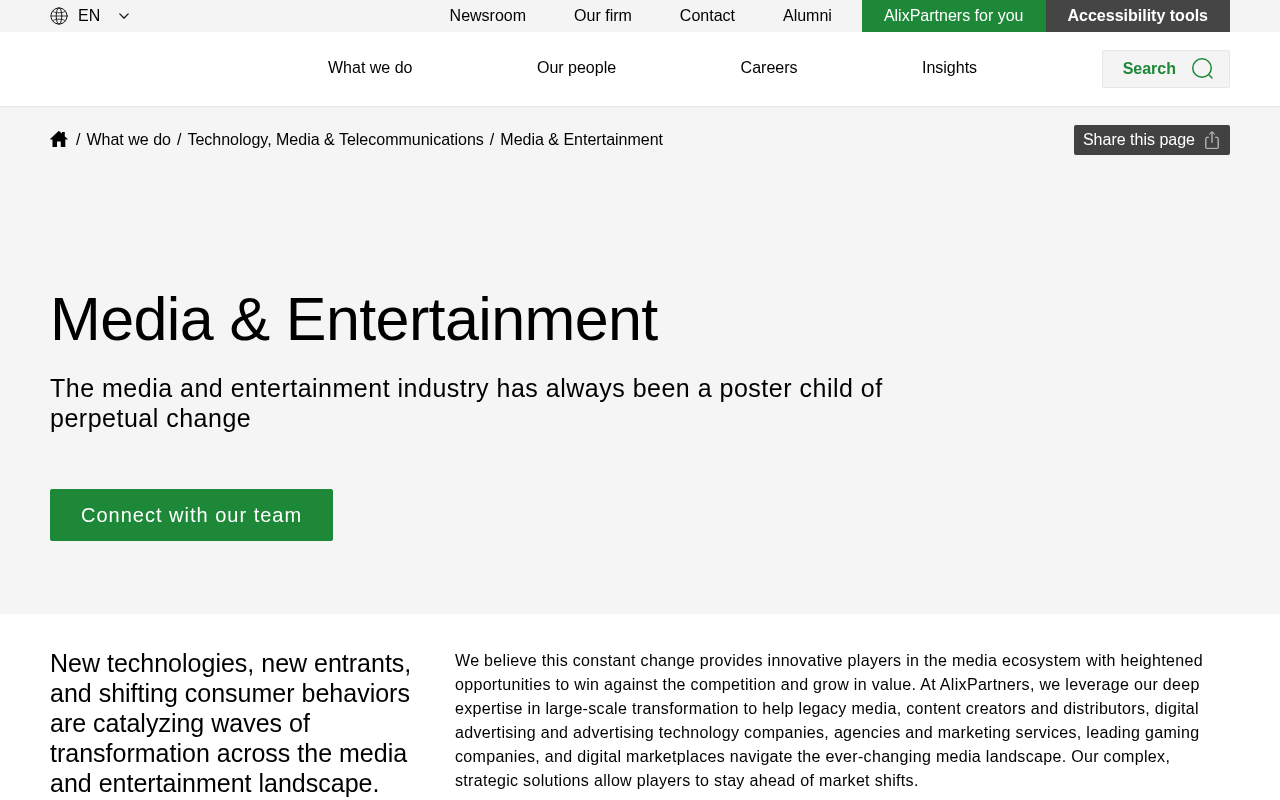 AlixPartners homepage screenshot