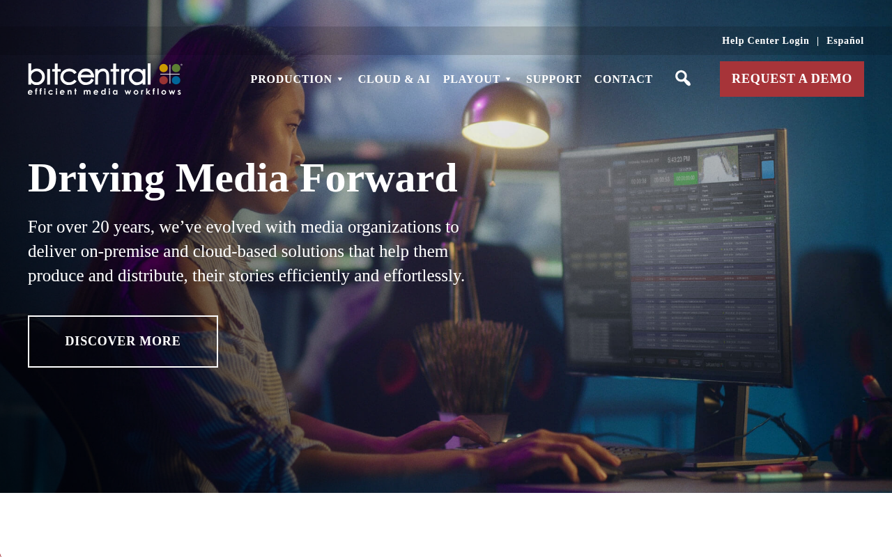 BitCentral homepage screenshot