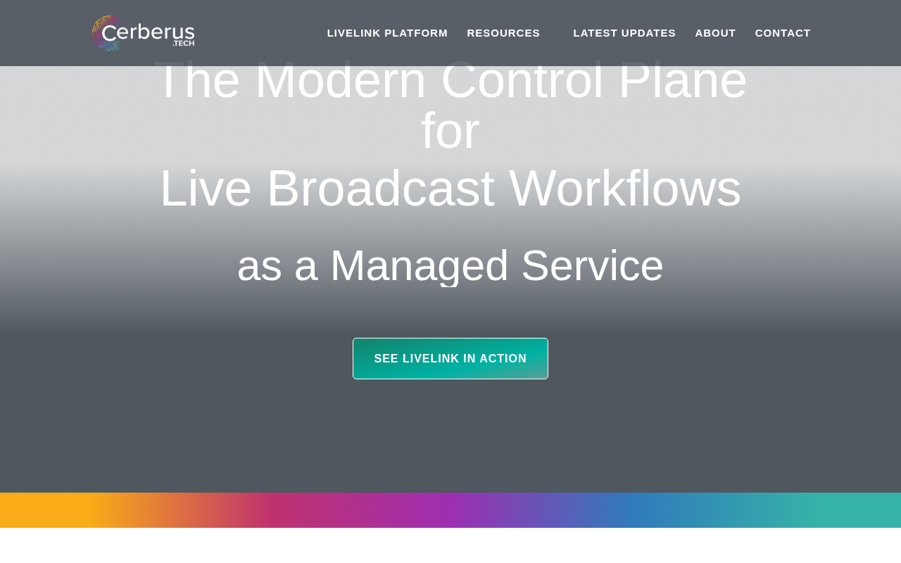 Cerberus Tech homepage screenshot