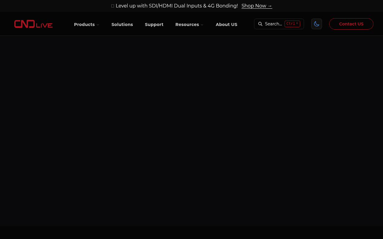 CNDLive homepage screenshot