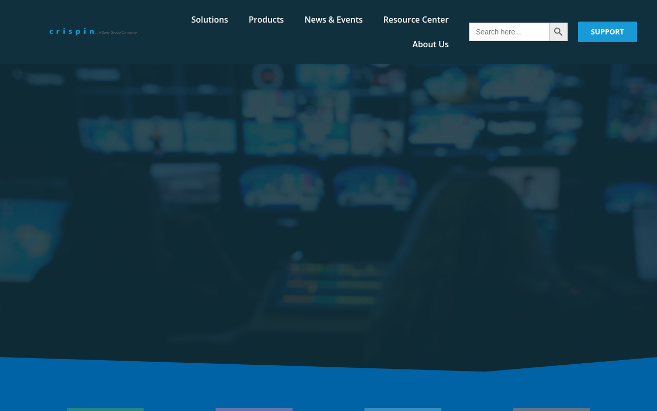 Crispin Corporation homepage screenshot