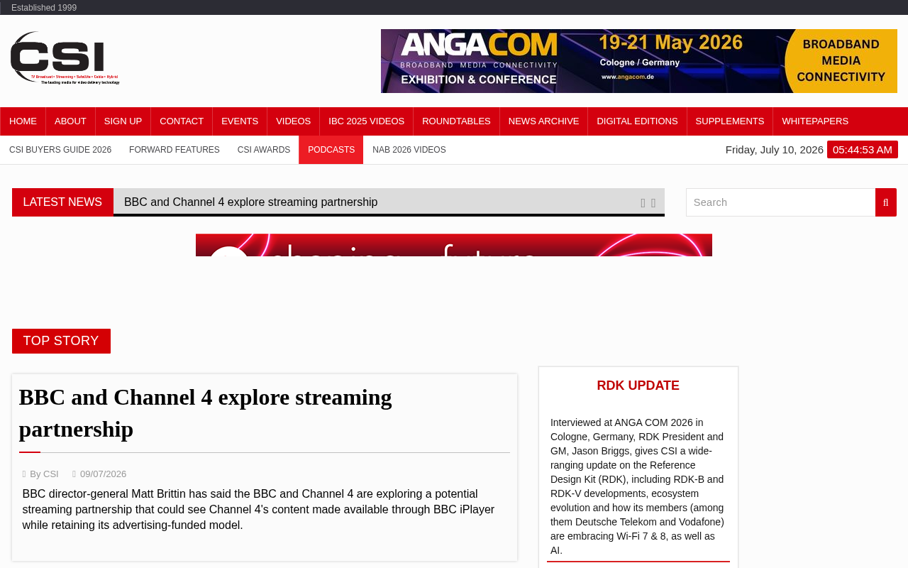 CSI Magazine homepage screenshot