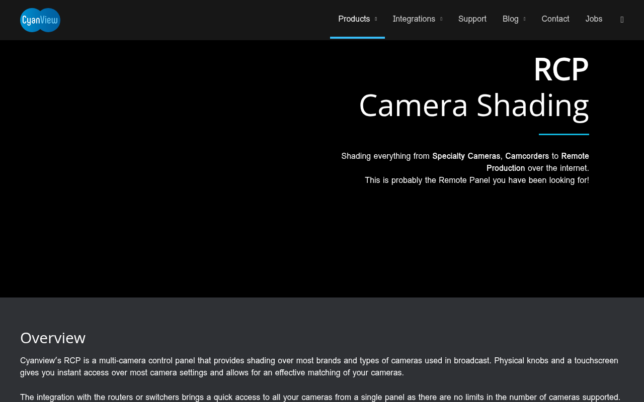 Cyanview homepage screenshot