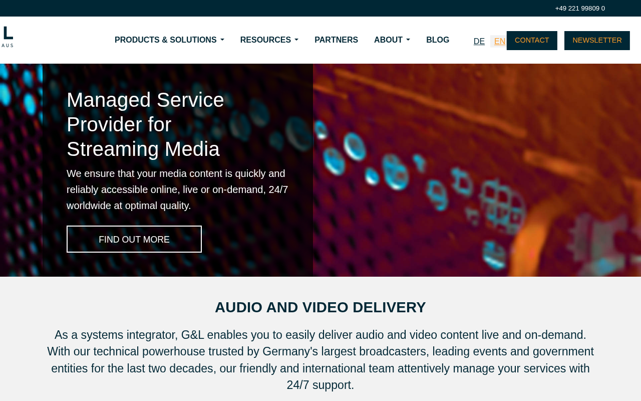 G&L Systemhaus homepage screenshot