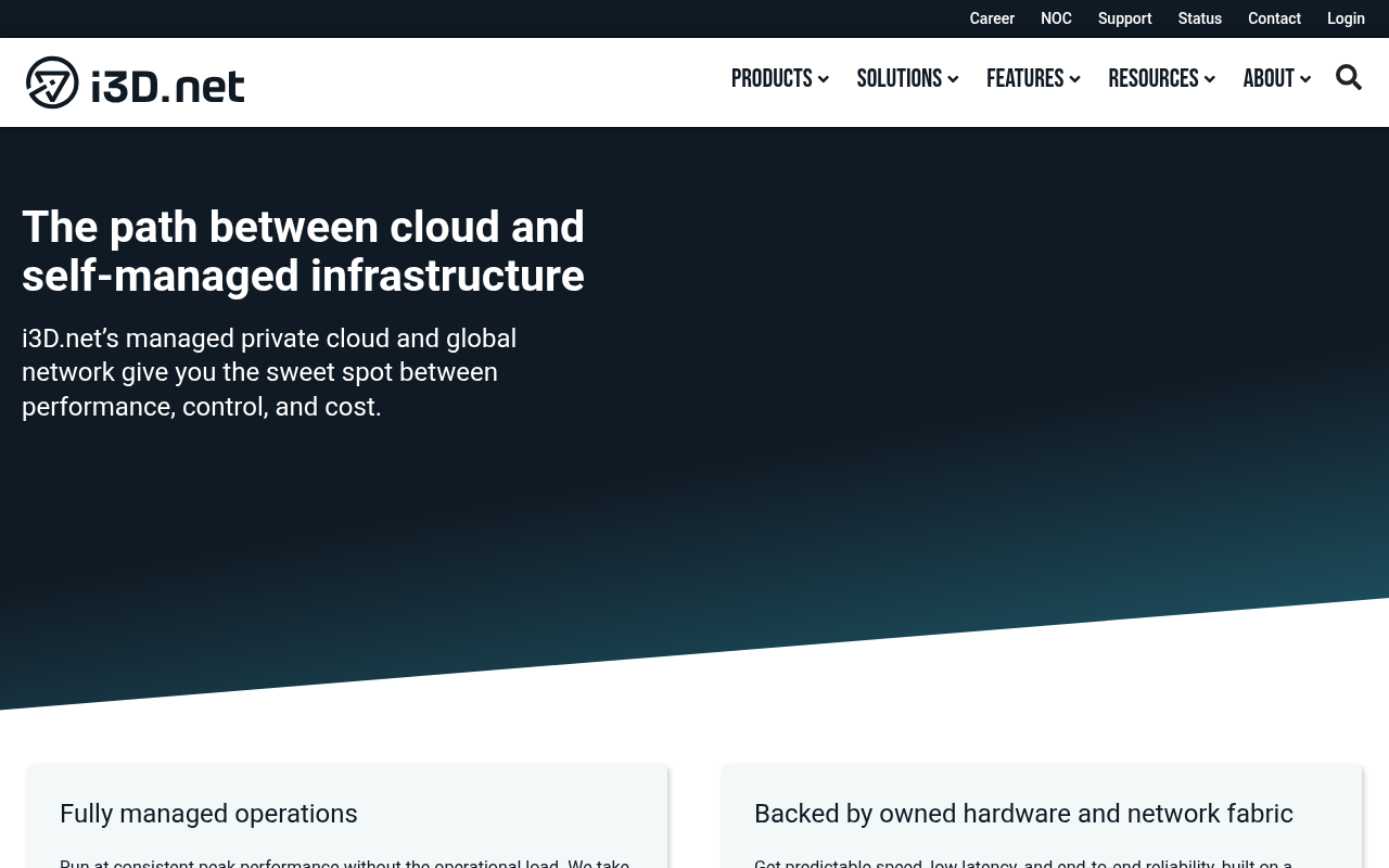 i3D.net homepage screenshot