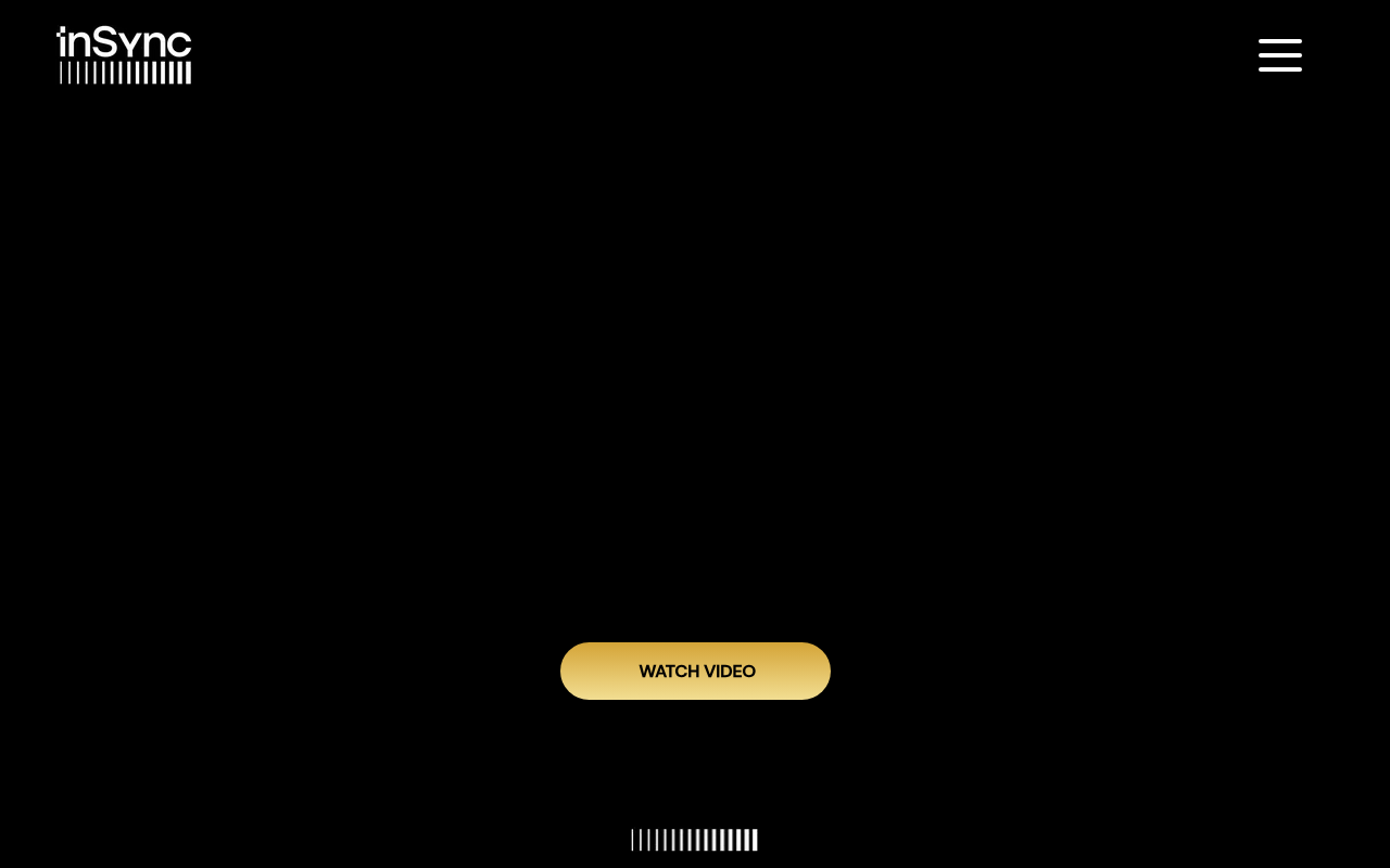 InSync Technology homepage screenshot