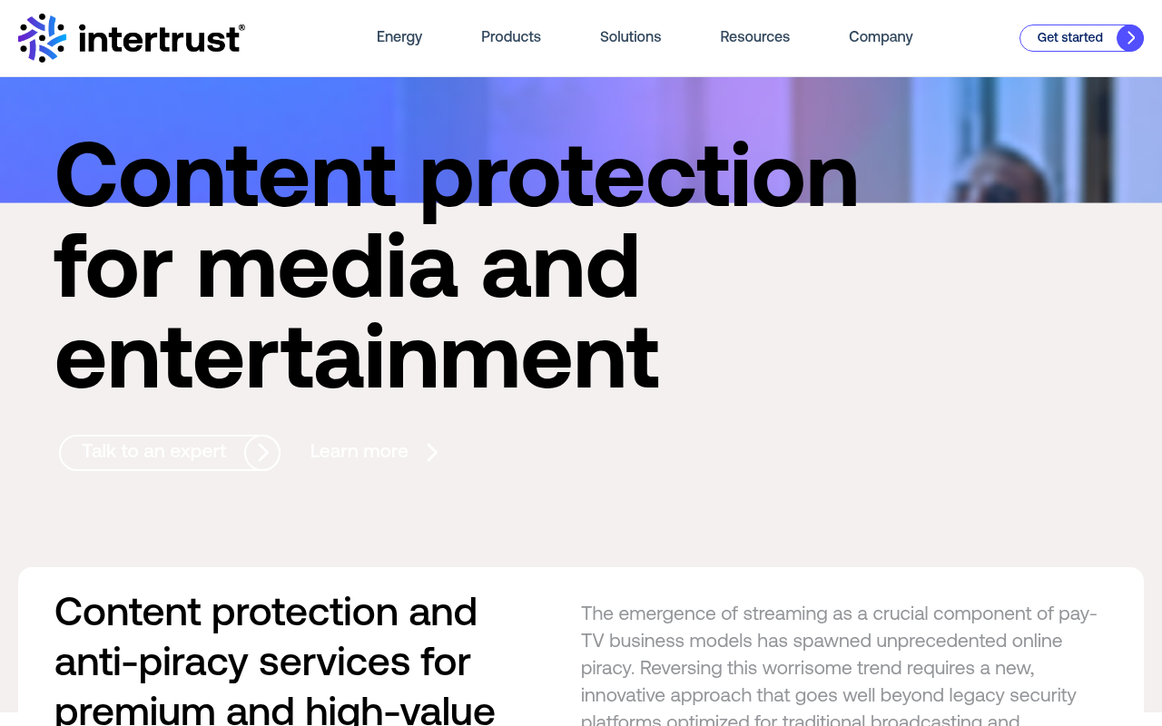 Intertrust ExpressPlay homepage screenshot