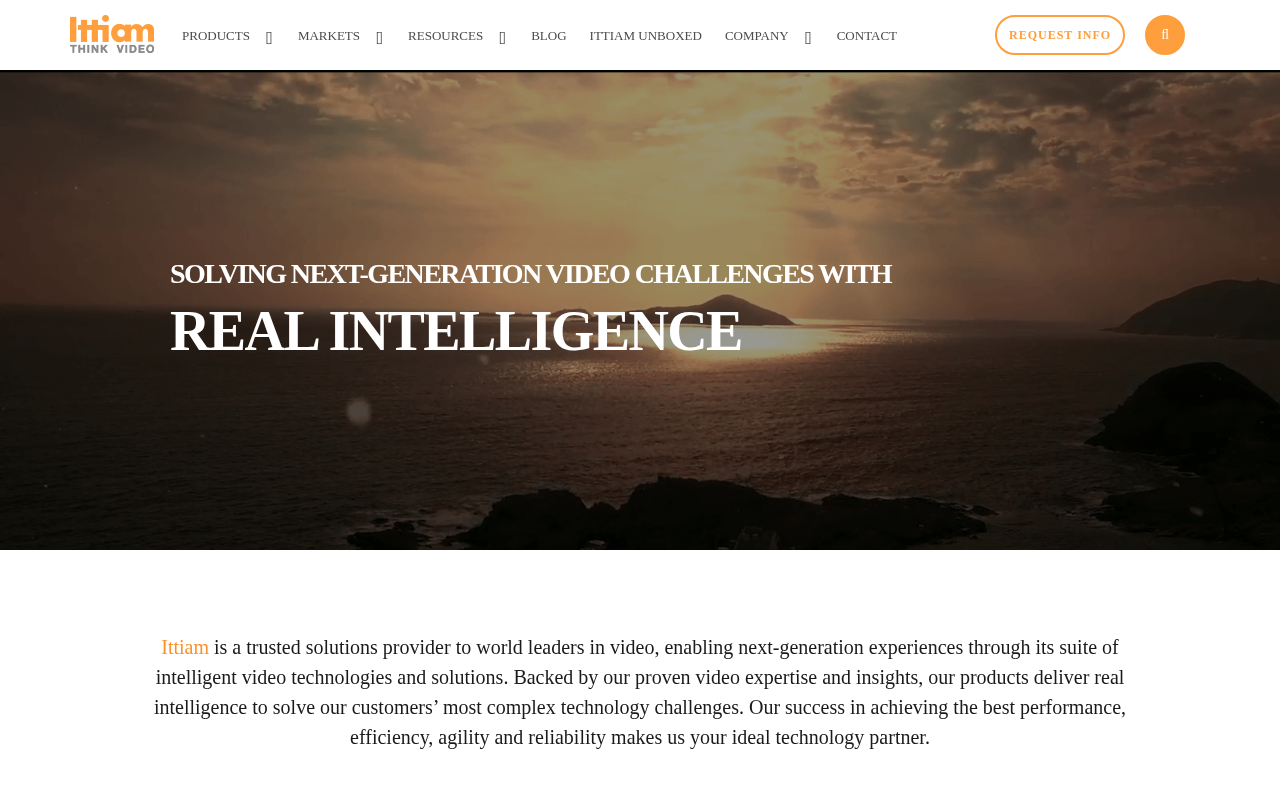 Ittiam Systems homepage screenshot