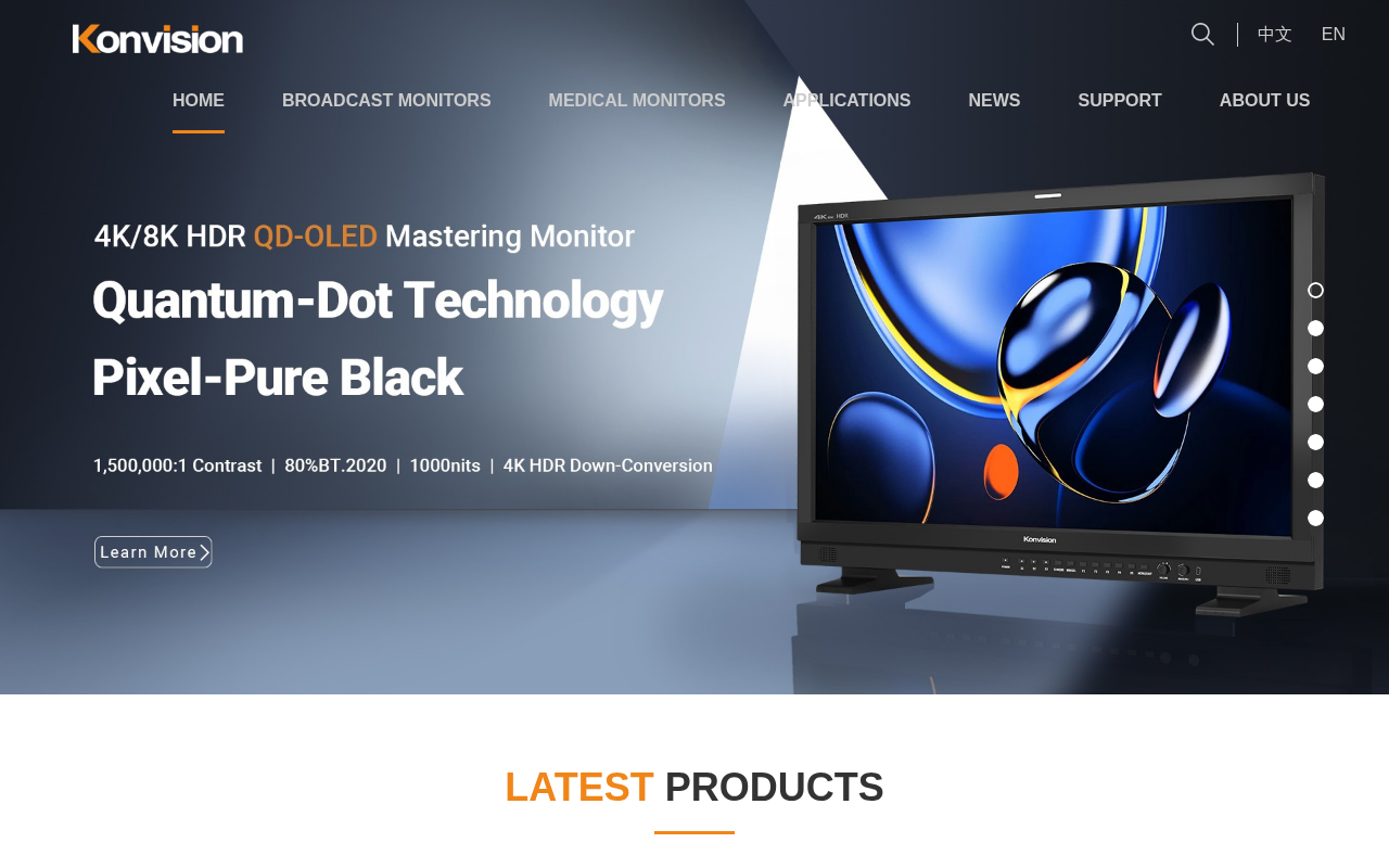 Konvision homepage screenshot