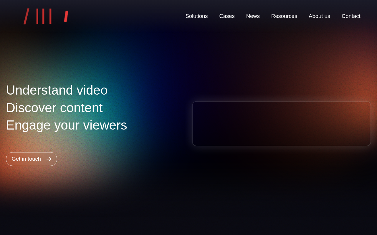 Media Distillery homepage screenshot