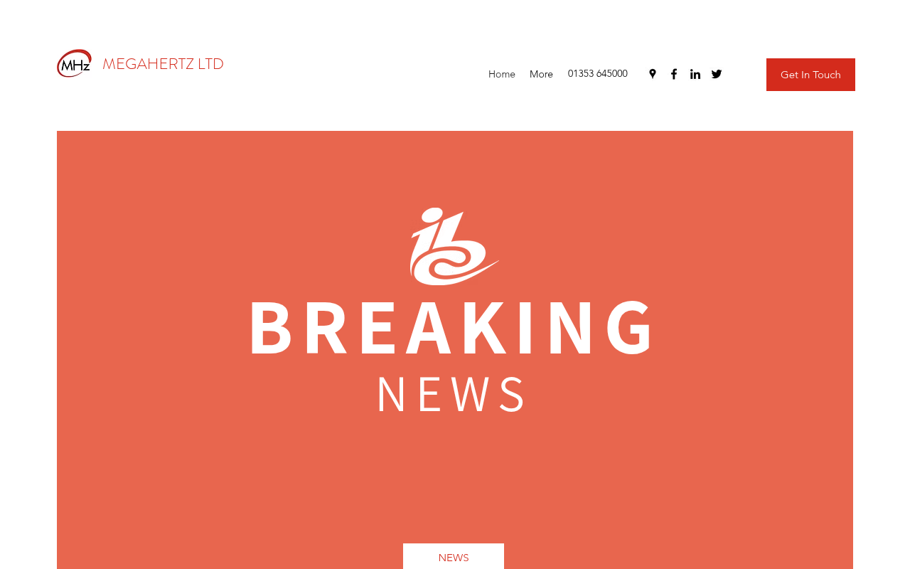 Megahertz homepage screenshot