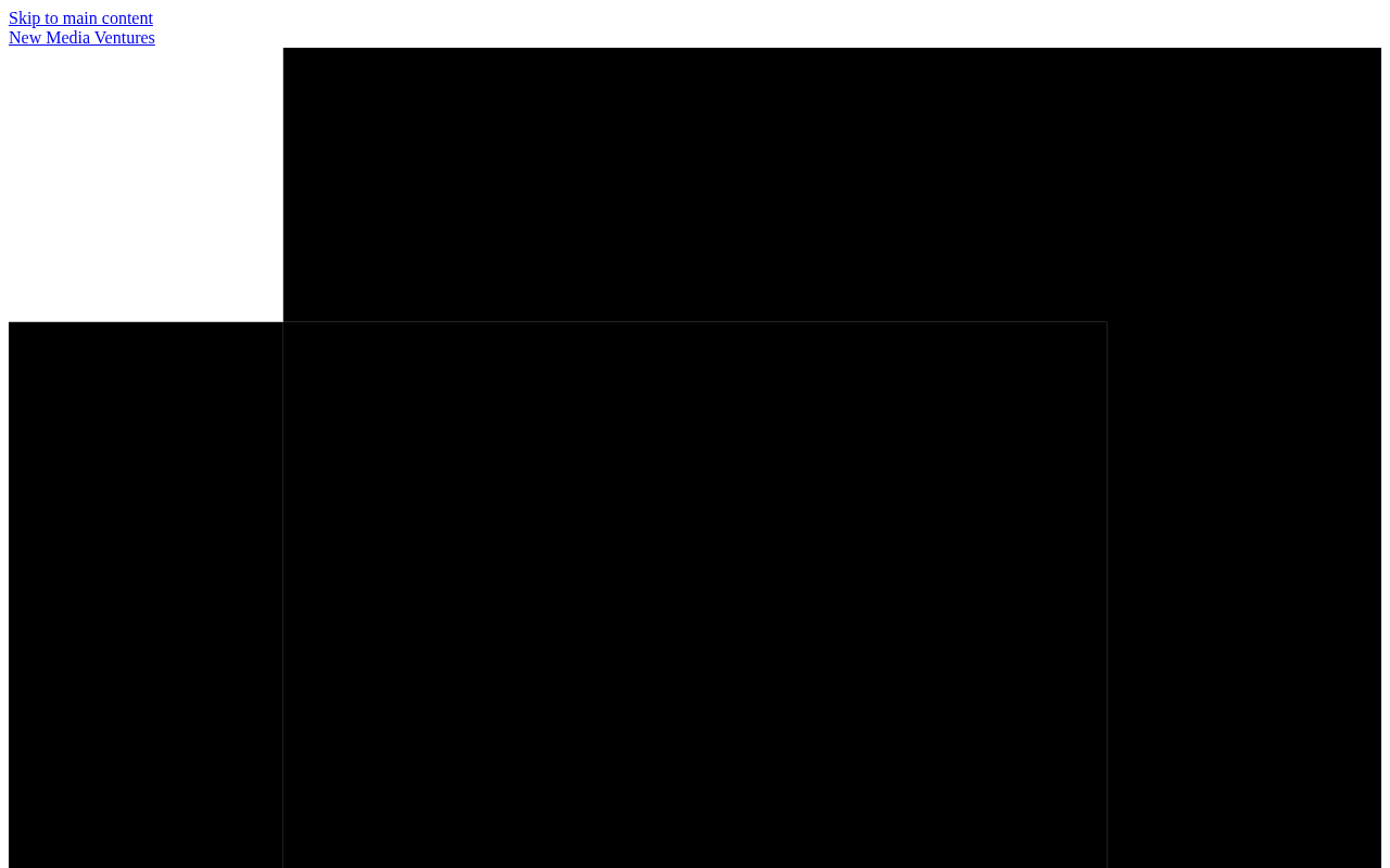 New Media Ventures homepage screenshot