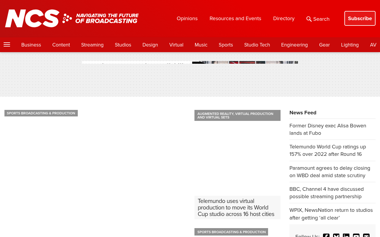 NewscastStudio homepage screenshot