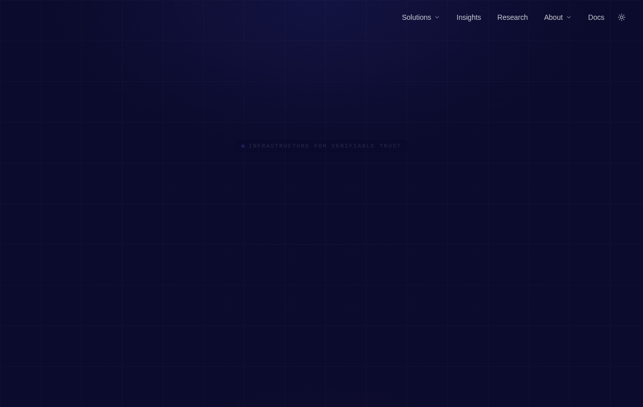 OpenOrigins homepage screenshot