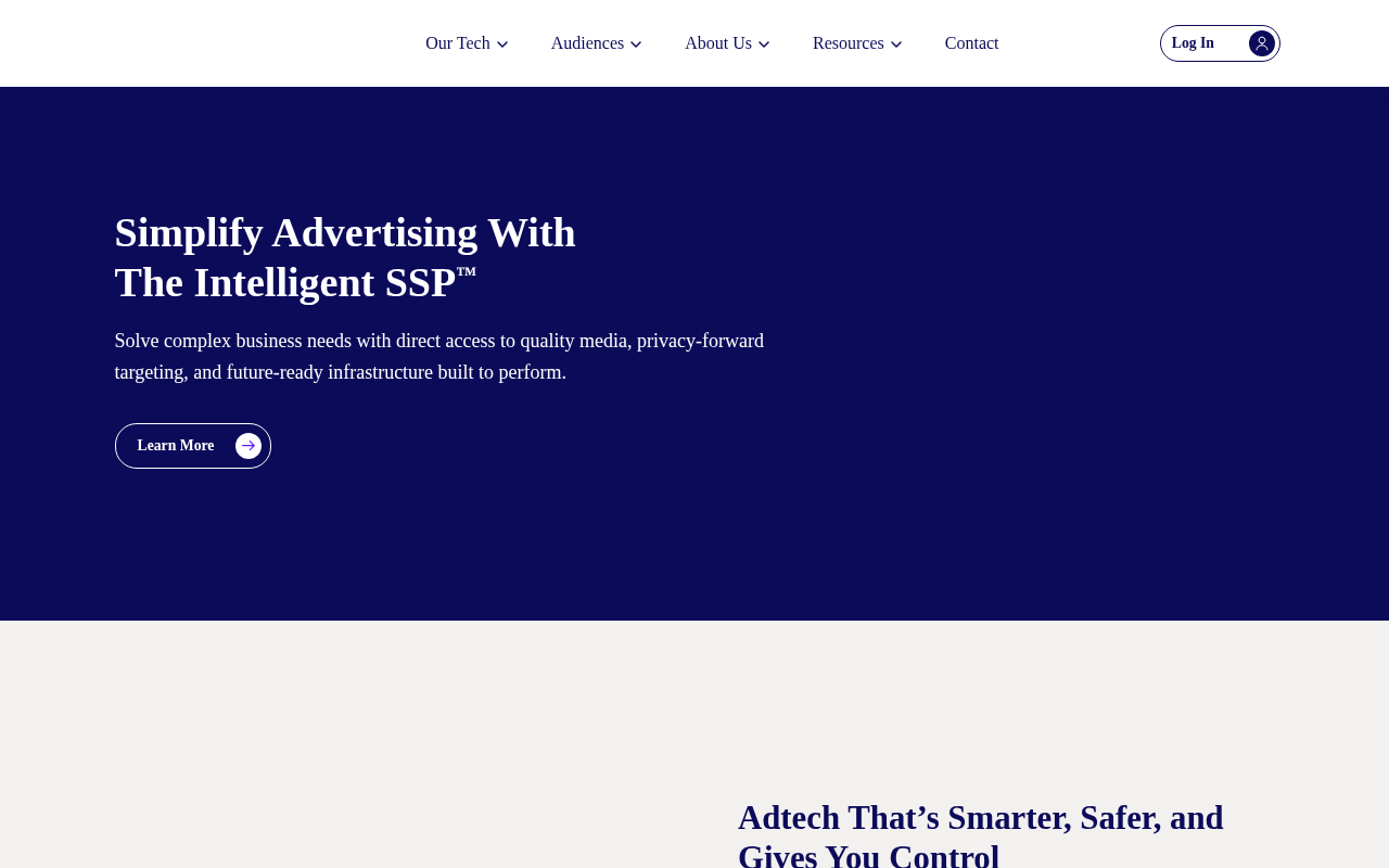 OpenX homepage screenshot
