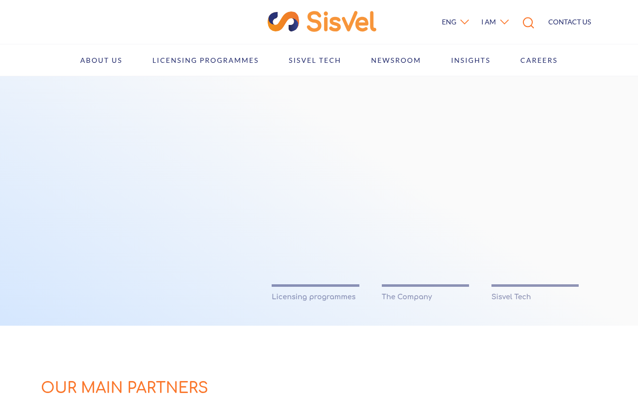 Sisvel homepage screenshot