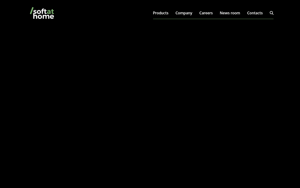 Soft at Home homepage screenshot
