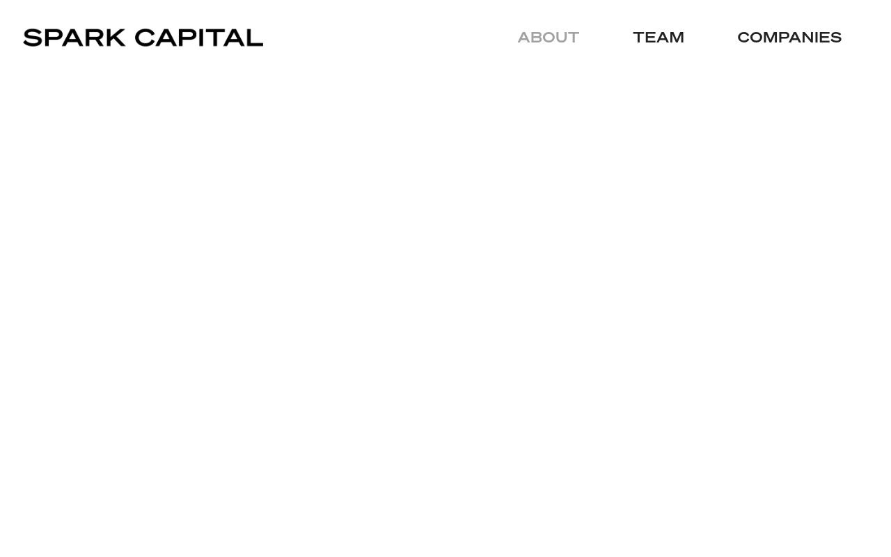 Spark Capital homepage screenshot