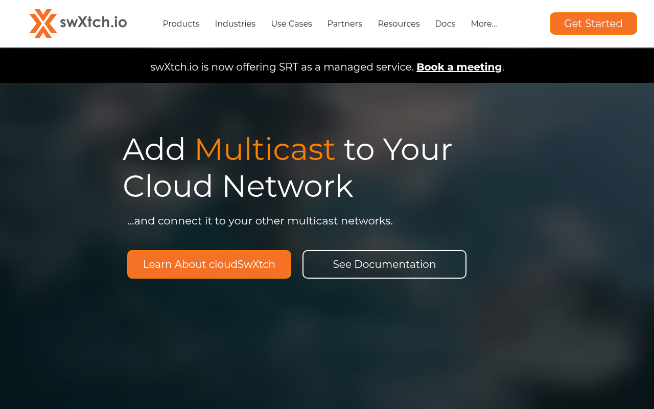 swXtch.io homepage screenshot