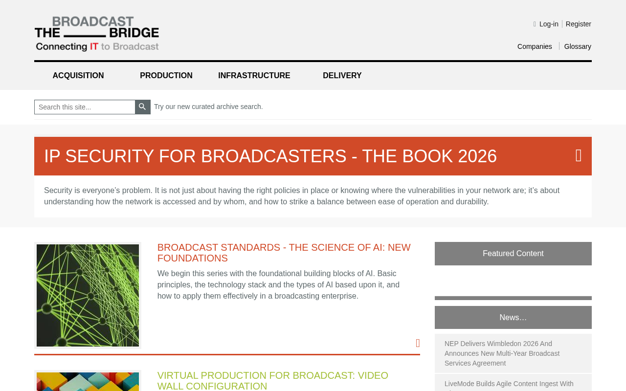 The Broadcast Bridge homepage screenshot