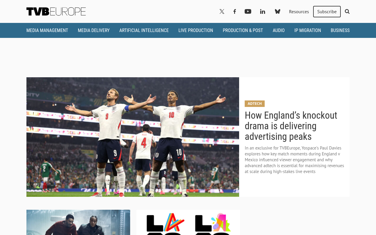 TV[BE]urope homepage screenshot