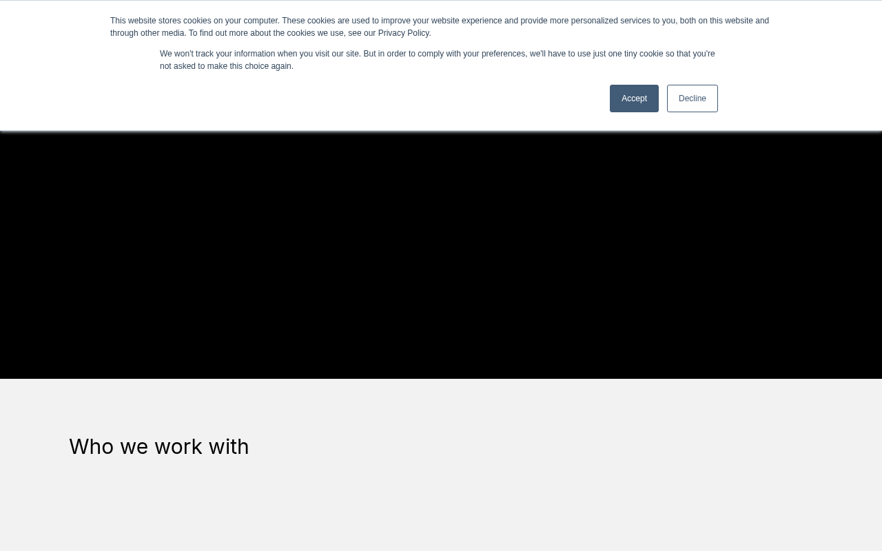 V-Nova homepage screenshot