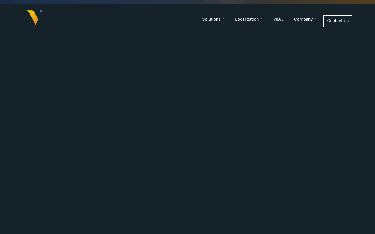 Visual Data Media Services homepage screenshot