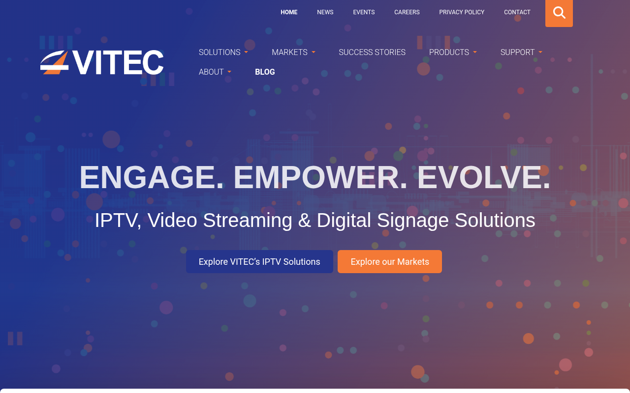 VITEC homepage screenshot