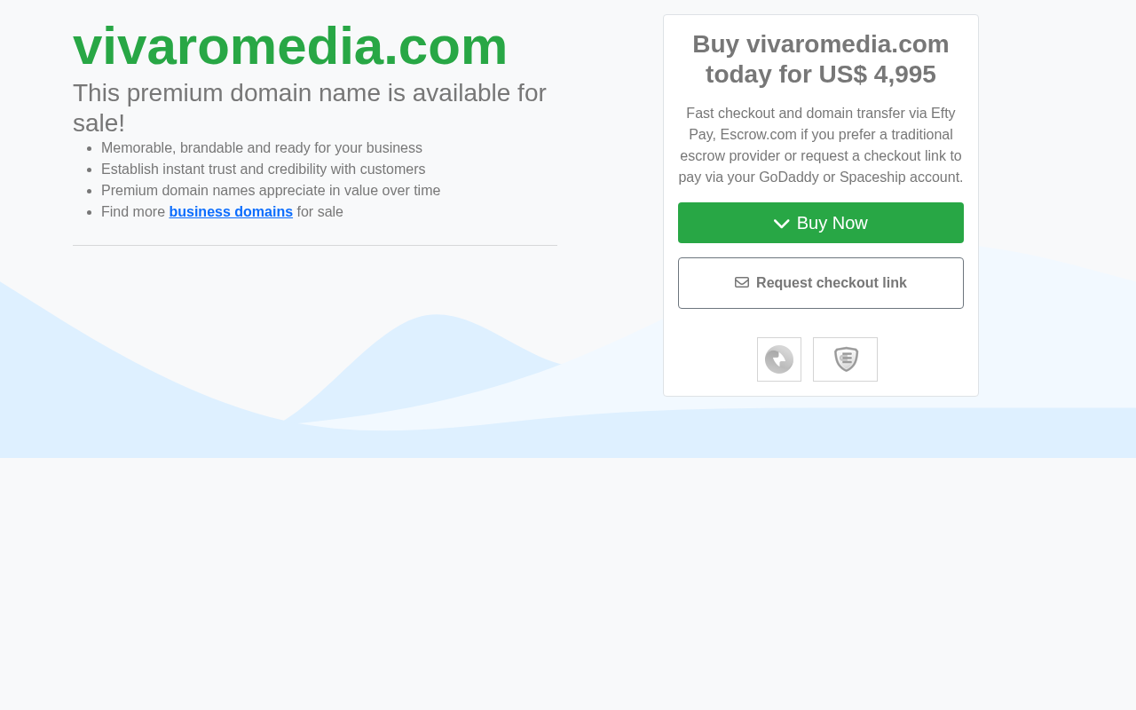 Vivaro Media homepage screenshot