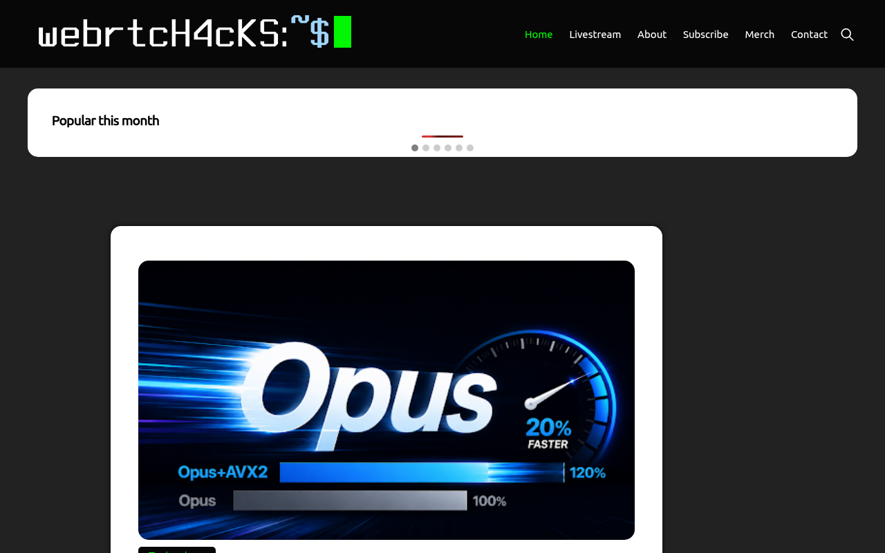 webrtcHacks homepage screenshot